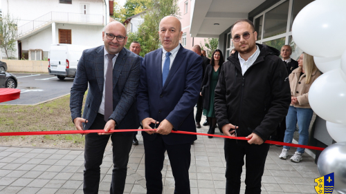 U Goraždu je danas svečano otvorena novoizgrađena  stambeno-poslovna zgrada u ulici Ibrahima Popovića u Goraždu