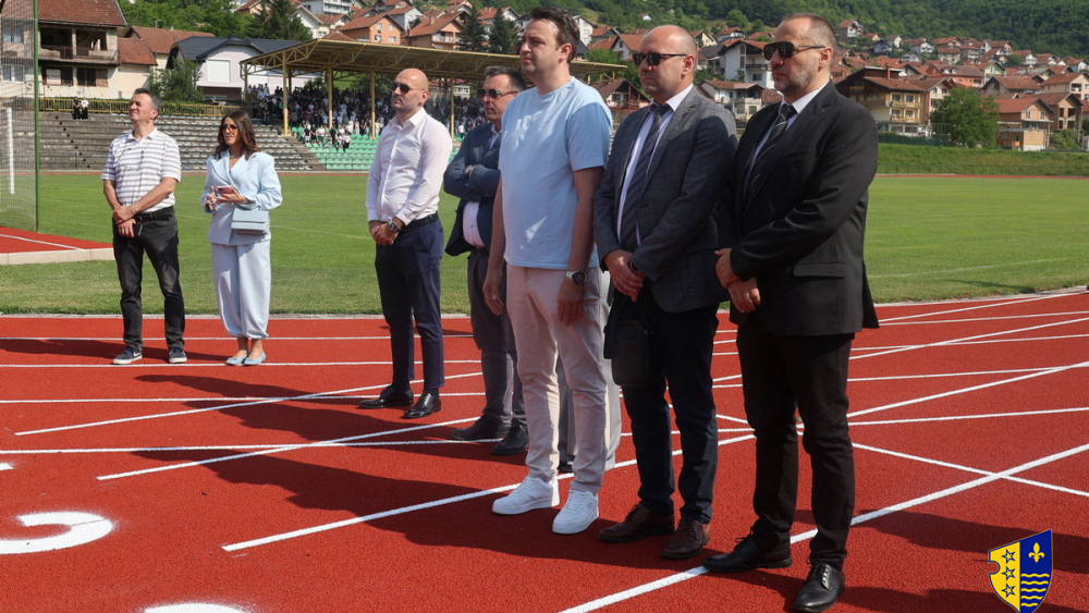 U Goraždu svečano otvorena rekonstruisana atletska staza na Gradskom stadionu „Midhat Drljević“