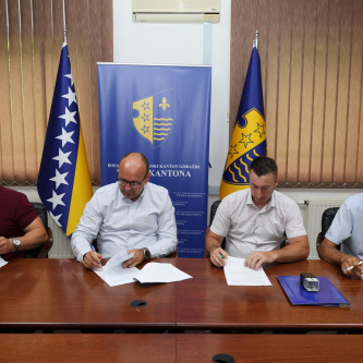 Potpisani ugovori za sufinansiranje projekata javnih komunalnih preduzeća u BPK Goražde