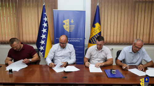 Potpisani ugovori za sufinansiranje projekata javnih komunalnih preduzeća u BPK Goražde