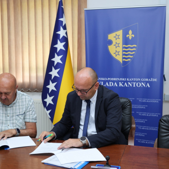 Potpisan ugovor za Izvođenje radova na konstrukciji-sanaciji objekta JU OŠ “Mehmedalija Mak Dizdar” Vitkovići područna škola Bogušići