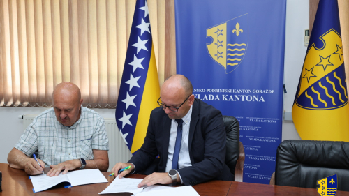 Potpisan ugovor za Izvođenje radova na konstrukciji-sanaciji objekta JU OŠ “Mehmedalija Mak Dizdar” Vitkovići područna škola Bogušići